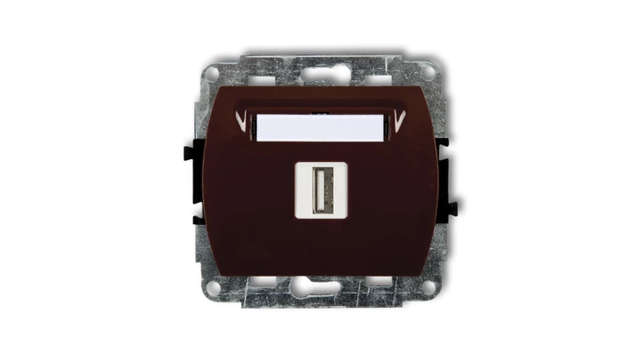 TREND Gniazdo pojedyncze USB-AA 3.0 brązowy 4GUSB-5