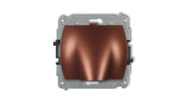 TREND Mechanizm wypustu kablowego brązowy metalik 9WPK