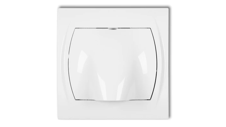 LOGO Wypust kablowy biały LWPK