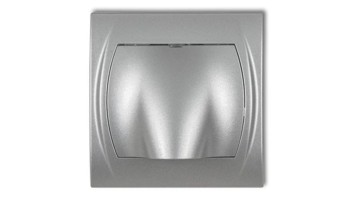 LOGO Wypust kablowy srebrny metalik 7LWPK