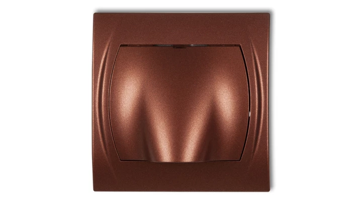 LOGO Wypust kablowy brązowy metalik 9LWPK