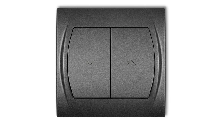 LOGO Łącznik żaluzjowy grafitowy 11LWP-8