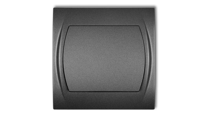 LOGO Łącznik jednobiegunowy podświetlany grafitowy 11LWP-1L