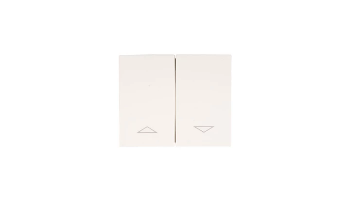 SISTENA LIFE Klawisz żaluzjowy podwójny arctic 777014