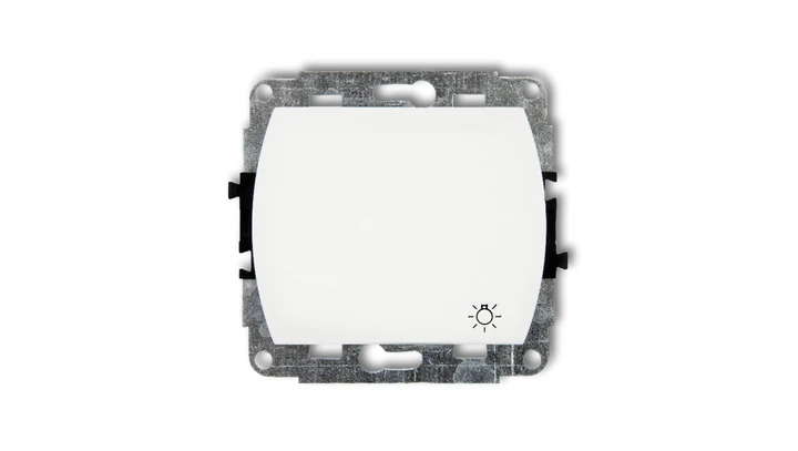 TREND Przycisk /światło/ podświetlany biały WP-5L