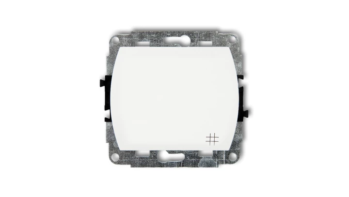 TREND Łącznik krzyżowy podświetlany biały WP-6L