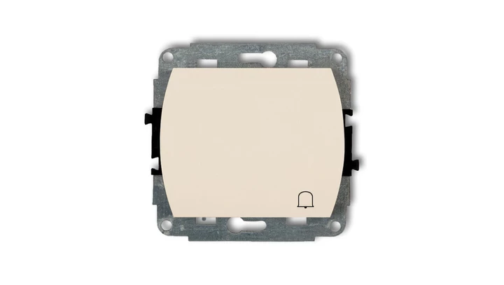 TREND Przycisk /dzwonek/ podświetlany beżowy 1WP-4L