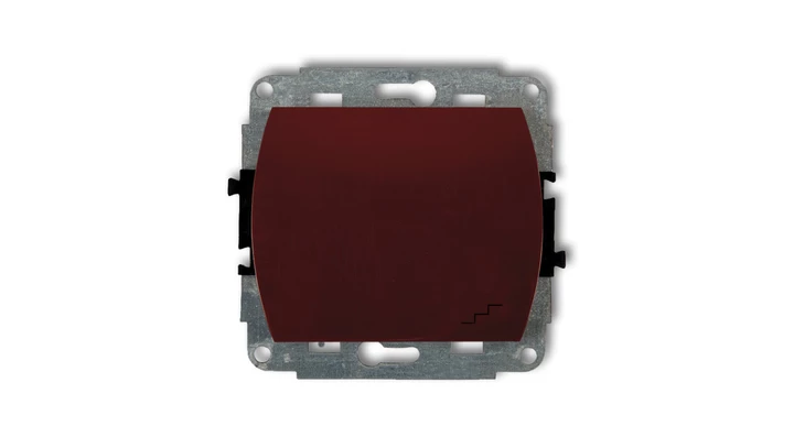 TREND Łącznik schodowy podświetlany brązowy 4WP-3L