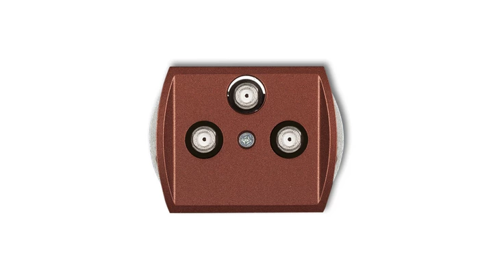 TREND Gniazdo multimedialne 3F DATA (Vectra) brĄzowy metalik 9GMV