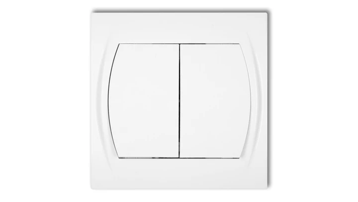 LOGO Łącznik świecznikowy podświetlany biały LWP-2L