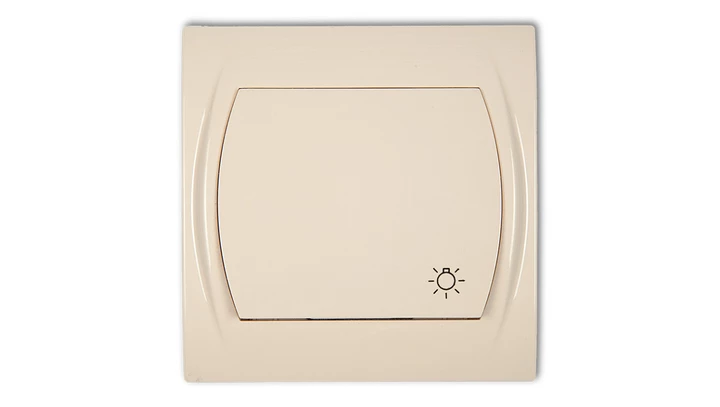 LOGO Przycisk /światło/ beżowy 1LWP-5