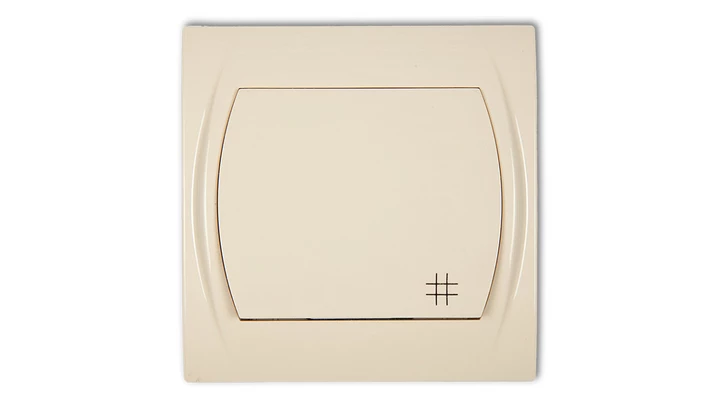 LOGO Łącznik krzyżowy podświetlany beżowy 1LWP-6L