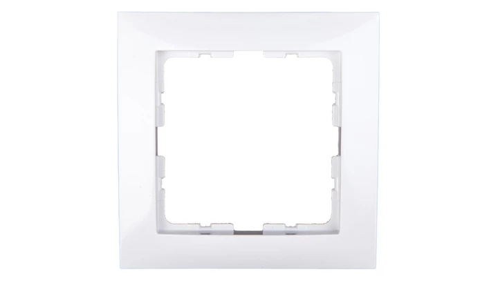 Berker B.Kwadrat Ramka pojedyncza śnieżnobiała 5310118989