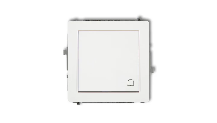 DECO Przycisk /dzwonek/ biały DWP-4