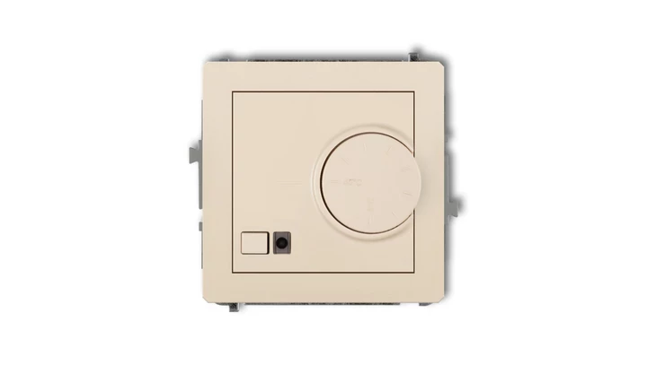 DECO Regulator temperatury elektroniczny z czujnikiem powietrznym beżowy 1DRT-2