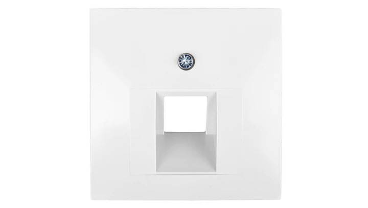 Berker/B.Kwadrat Element centralny gniazda przyłączeniowego 1xUAE kremowy 5314078982