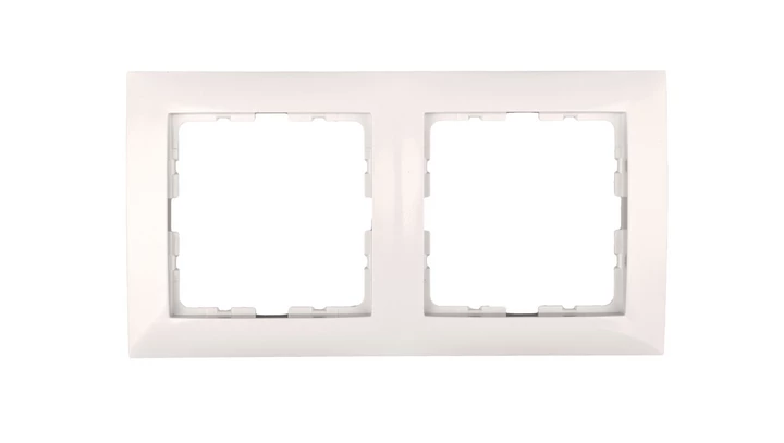 Berker B.Kwadrat Ramka podwójna kremowa 5310128982