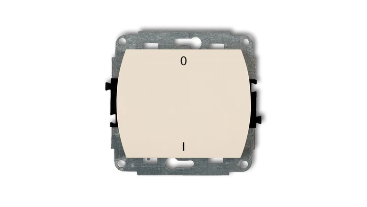 TREND Łącznik dwubiegunowy beżowy 1WP-9