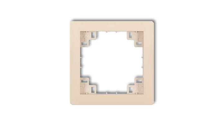 Ramka pośrednia beżowy 1DRP