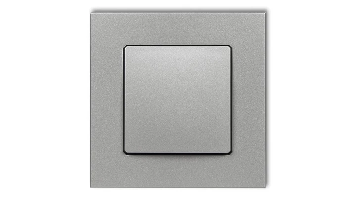 DECO Gniazdo ssące odkurzacza centralnego DECOvac srebrny metalik 7DGV-1