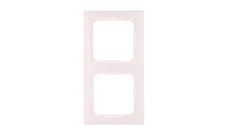 VALENA Ramka podwójna pozioma/pionowa biała 774452