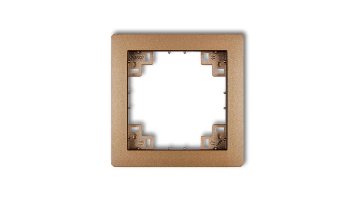 Ramka pośrednia złoty metalik 8DRP