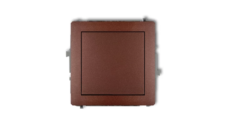 DECO Łącznik jednobiegunowy brązowy metalik 9DWP-1