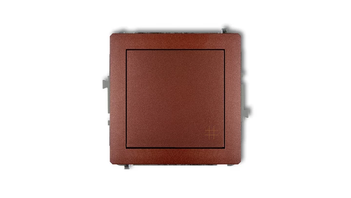 DECO Łącznik krzyżowy brązowy metalik 9DWP-6