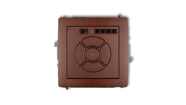 DECO Sterownik roletowy elektroniczny (sterowanie lokalne) brązowy metalik 9DSR-1