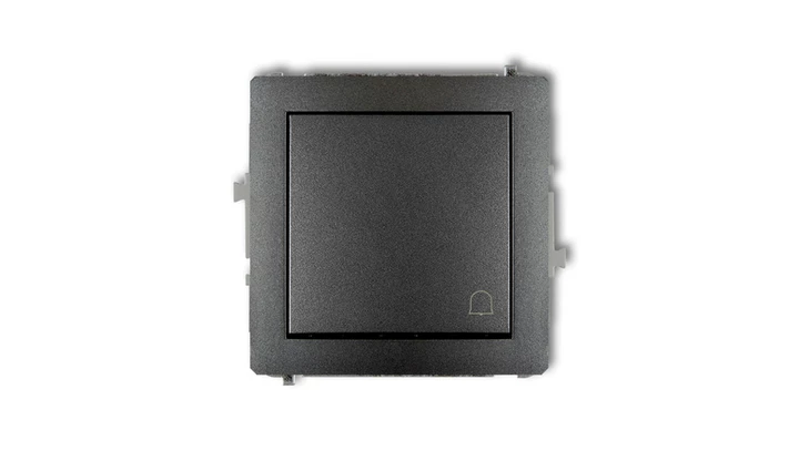 DECO Przycisk /dzwonek/ grafitowy 11DWP-4