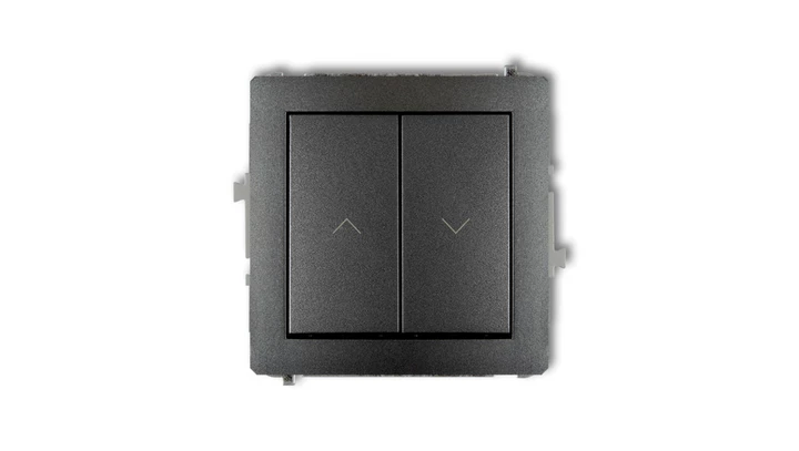 DECO Łącznik żaluzjowy grafitowy 11DWP-8