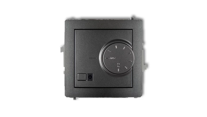DECO Regulator temperatury elektroniczny z czujnikiem podpodłogowym grafitowy 11DRT-1