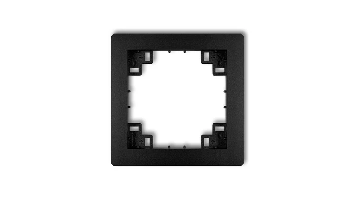 Ramka pośrednia czarny mat 12DRP