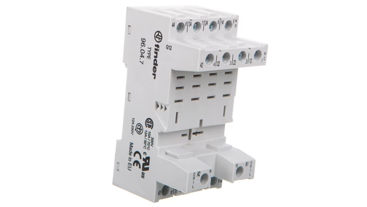 Gniazdo do przekaźników serii 56.34 96.04.7SMA