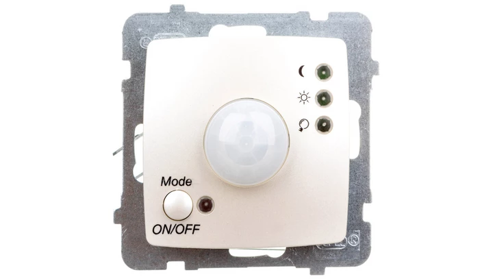 KARO Elektroniczny czujnik ruchu ecru perłowy ŁP-16S/m/42