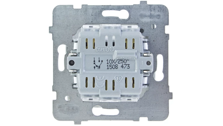 KARO Łącznik schodowy + pojedynczy biały ŁP-9S/m/00