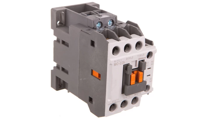 Stycznik 22A 3P 11kW 24V AC 1Z1R MC-22b 24VAC 1a1b