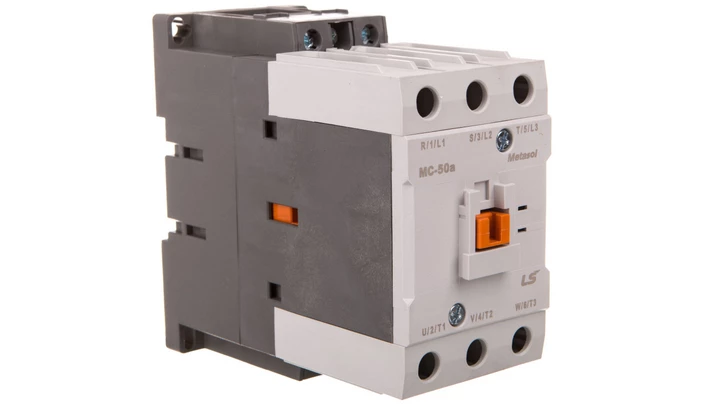 Stycznik 50A 3P 22kW 24V AC 1Z1R MC-50a 24VAC 1a1b