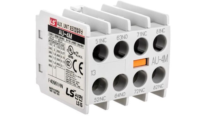 Styki pomocnicze przednie 1z3r AU-4M 1a3b