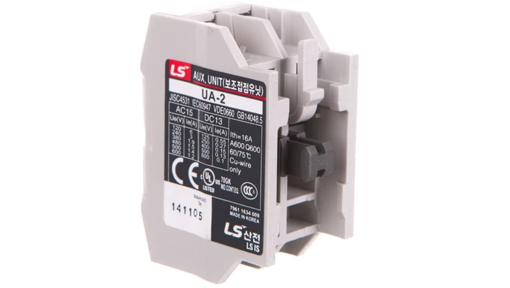 Styki pomocnicze przednie do styczników serii MC 2B 2R UA-2