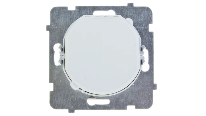 KARO Ściemniacz przyciskowo-obrotowy /żarowy i halogenowy/ ecru perłowy ŁP-8S/m/42