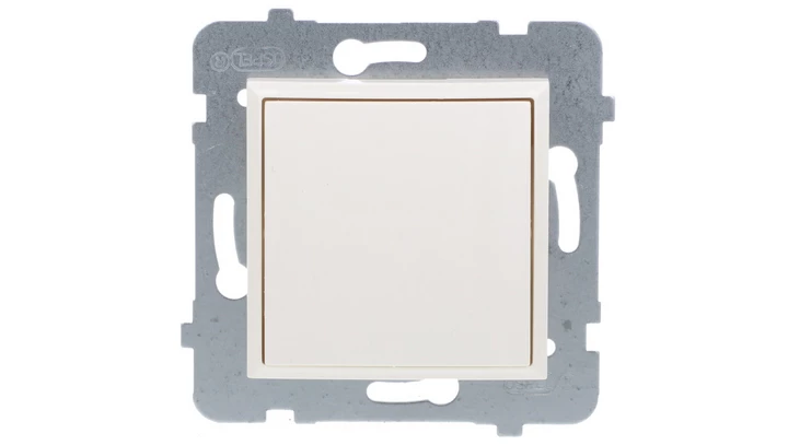 ARIA Łącznik jednobiegunowy ecru ŁP-1U/m/27