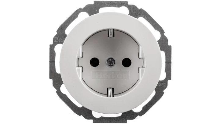 R.classic Gniazdo SCHUKO biały połysk 47452089