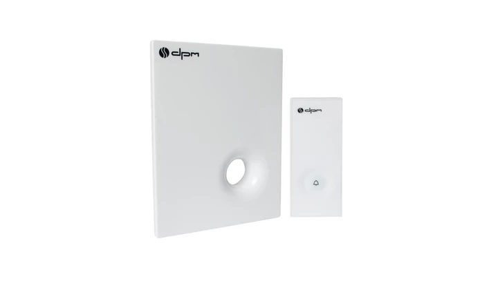 Dzwonek bezprzewodowy bateryjny, biały WL558W