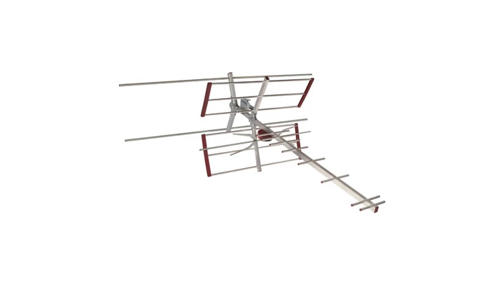 Antena VHF/UHF kierunkowa 18 elementów 14dB,symetryzator,filtr LTE HN52FL