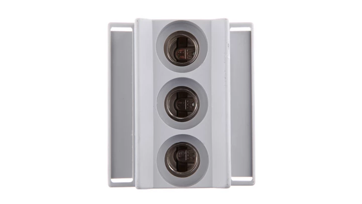 Gniazdo bezpiecznikowe na szynę 3P 16A D01 400V DIN D01N/3-K E14 002221021