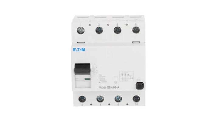 Wyłącznik różnicowoprądowy 4P 125A 0,1A typ AC FRCmM-125/4/01 187815