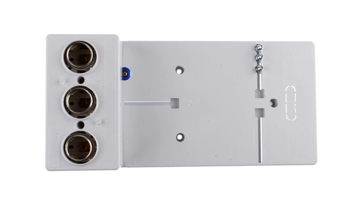 Tablica licznikowa 320x152mm 1F szara TL-1F-3X25A 10.10