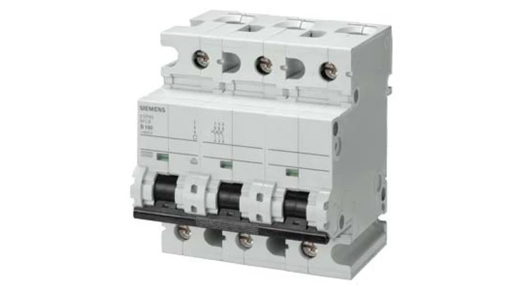 Wyłącznik nadprądowy 3P C 100A 10KA AC 5SP4391-7