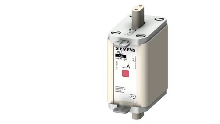 Wkładka bezpiecznikowa NH 400V wlk.00 125 GG z paskowym zygnałem przepalenia 3NA6832-4 /3szt./